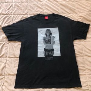 Black Graphic Visual T-Shirt